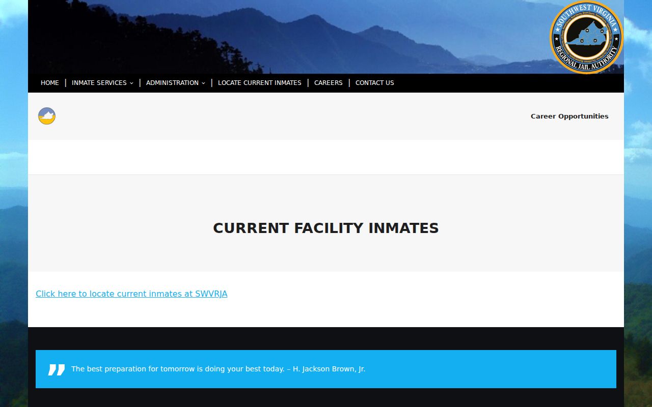 Pennington Gap warrant records, regional custody locator information